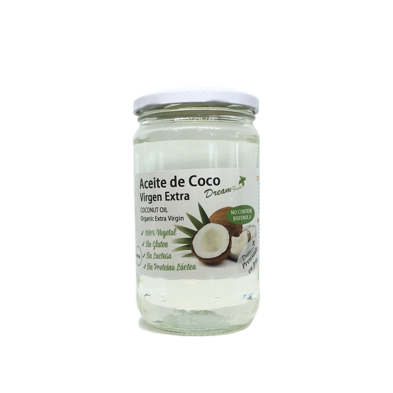 Aceite de coco virgen extra Bio 450 g Dream Foods