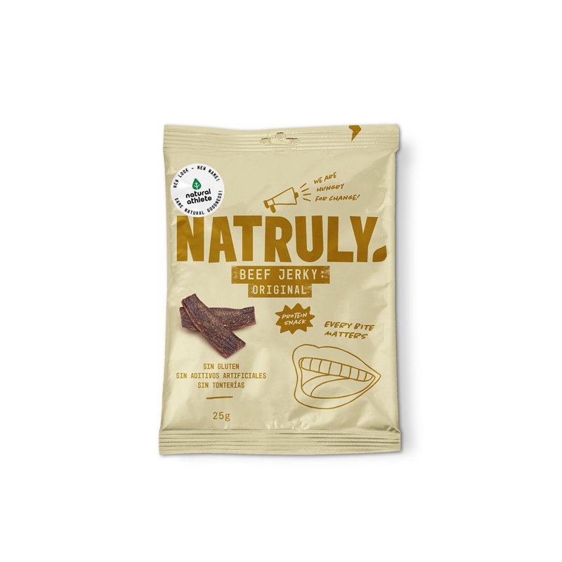 Beef Jerky Original (carne seca) 25g Natruly