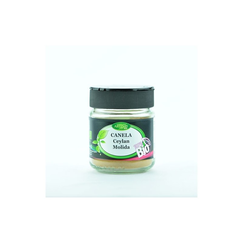 Canela Ceylan molida bio 70 g Especias Artemis
