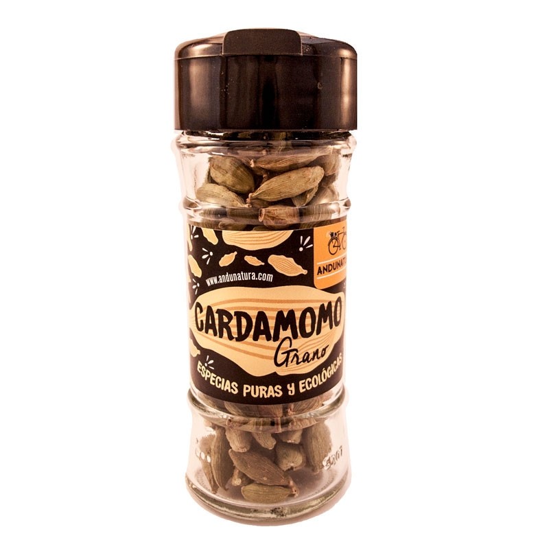 Cardamomo grano Bio bote 20 g Andunatura