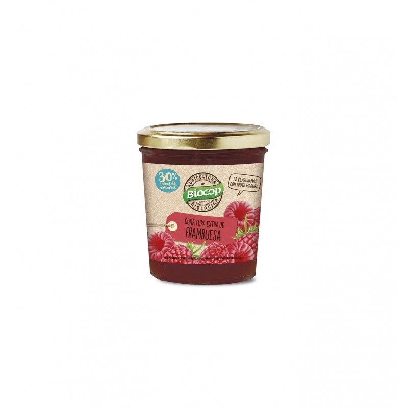 Confitura Extra de frambuesa bio 320g Biocop