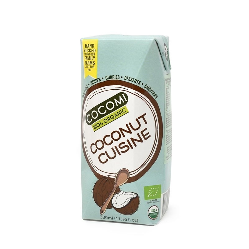 Crema para cocinar de coco Bio 330 ml Cocomi