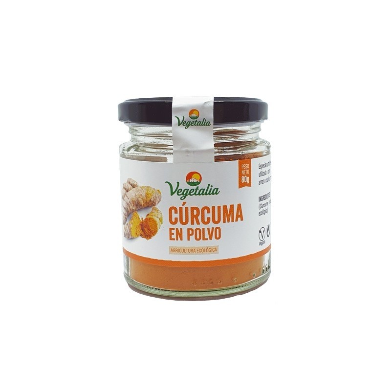   Curcuma polvo bio 80g Vegetalia