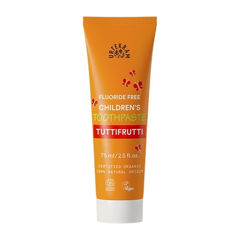 Dentifrico de tutti frutti para niños bio 75ml Urtekram