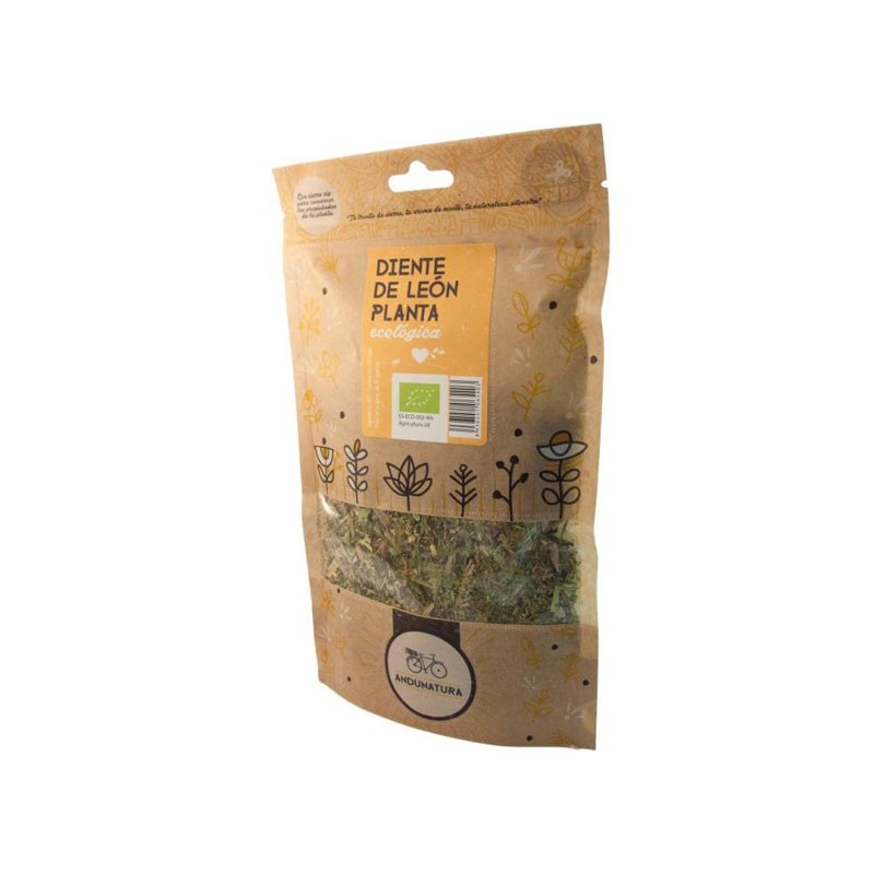 Diente de león bio bolsa kraft 40 g Andunatura