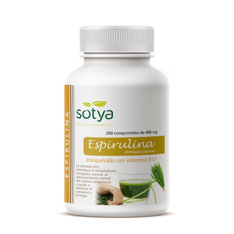 Espirulina 400mg 