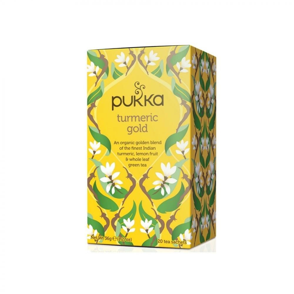 Pukka Turmeric Gold-Curcuma infusion Bio 20 filtros