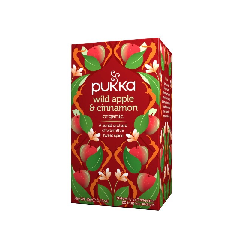 Pukka Manzana Canela Jengibre infusion Bio 20 filtros