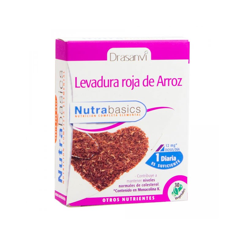 Levadura roja de arroz 30 capsulas Drasanvi 