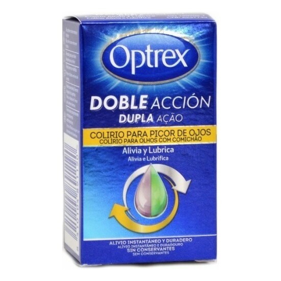 OPTREX DOBLE ACCIÓN COLIRIO PICOR DE OJOS 10ML