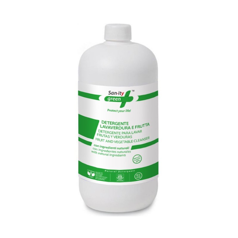 Limpiador de frutas y hortalizas Natural 1L Sanity Green