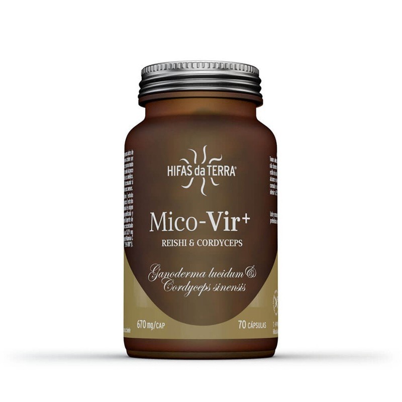 MICO-REI (REISHI) BIO 70 CAPSULAS HIFAS DA TERRA