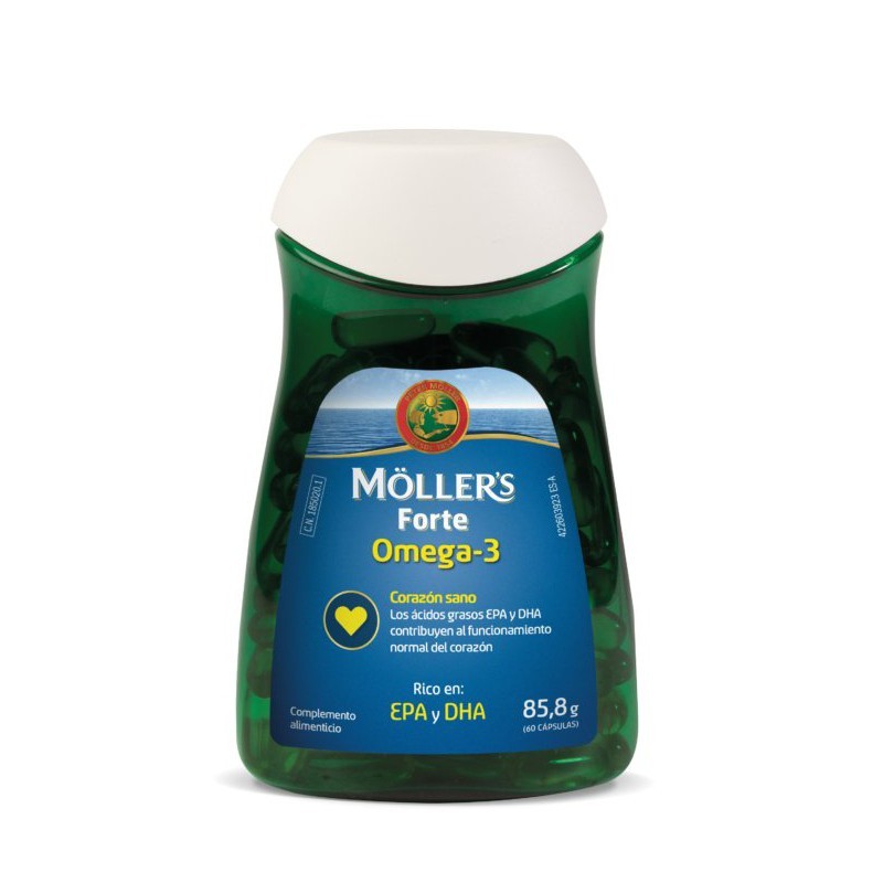 Omega 3 Forte 60 capsulas Mollers