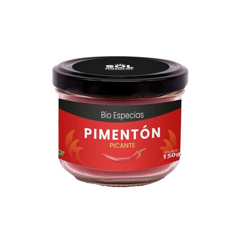 Pimenton picante Bio 150g Sol Natural