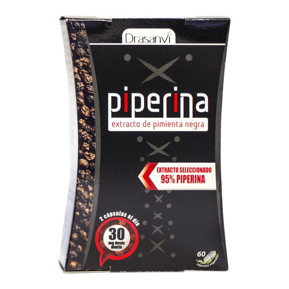 Piperina 95% 60 capsulas Drasanvi