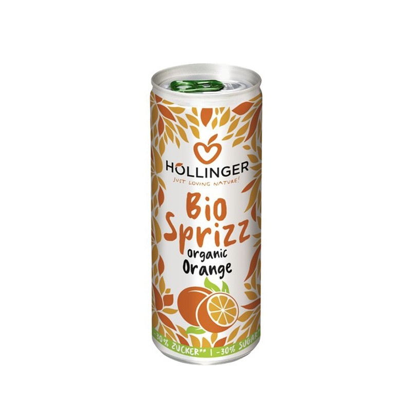Refresco de Naranja Bio 250ml Hollinger