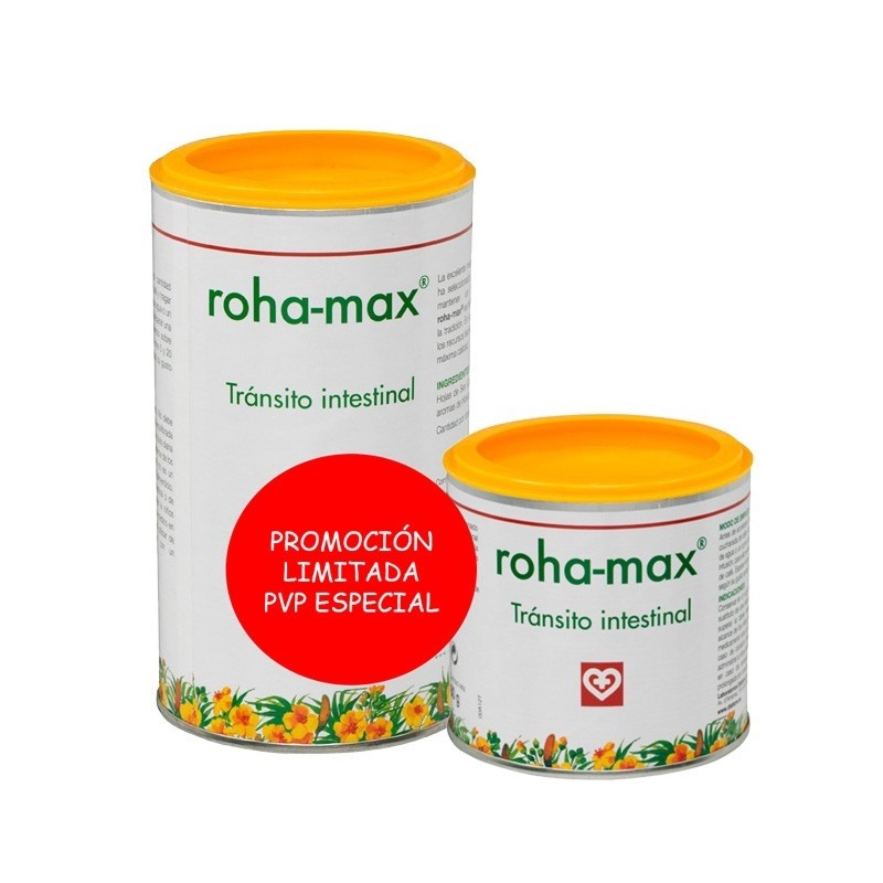 Roha-Max transito intestinal promocion 130g+60g Roha