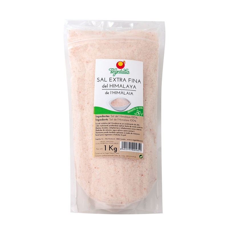 Sal del himalaya extra fina 1 kg Vegetalia