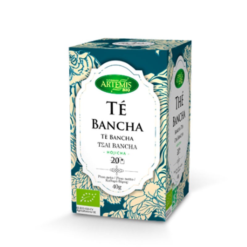 Te bancha (hojicha) bio 20 filtros Artemis
