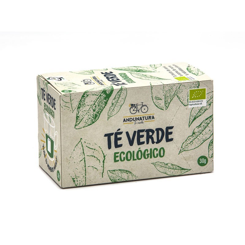Te verde Bio 20 filtros Andunatura