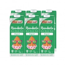 Bebida de almendra original con agave Bio 6x1L Ecomil