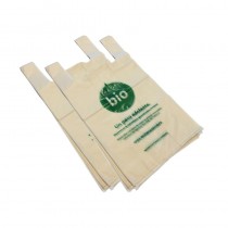 Bolsa Camiseta grande (Shirt) 50x55 100% Biodegradable 200 unds