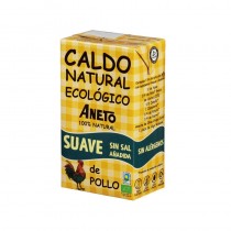 Caldo Suave de Pollo sin sal Bio 1L Aneto