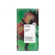 Chocolate con leche y avellanas bio 100g Vivani