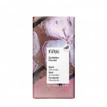 Chocolate negro 55% con almendras bio 100g Vivani