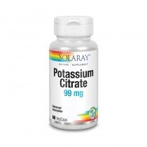 Citrato de Potasio 99mg 60vcaps Solaray