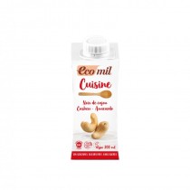   Crema para cocinar de anacardo cuisine Bio 200ml Ecomil