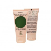 Crema solar facial natural SPF+50 Bio 50ml Nuura