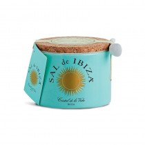 Flor de sal bote ceramica 150g Sal de Ibiza 