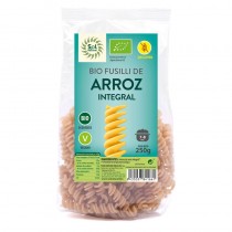 Fusilli de Arroz Integral s/gluten Bio 250g Sol Natural