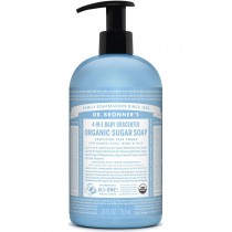 Jabon de Azucar Bebe Natural 355ml Dr. Bronner's