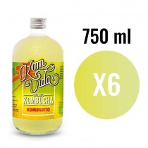 Kombucha Limon, Lima y Hierbabuena (Kombujito) Bio 6x750ml Komvida 