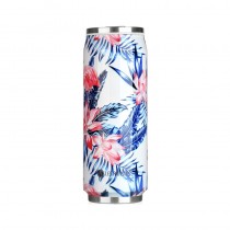 Lata Inox Leaf Flamingos 500ml Les Artistes Paris