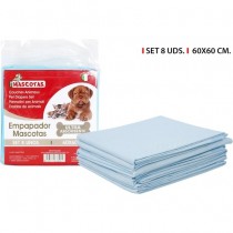 SET 8 ALFOMBRAS ABSORBENTES MASCOTA