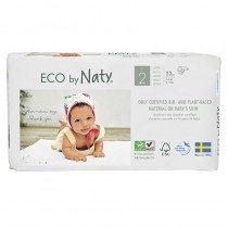 Pañal nº 2 3-6 kg 33uds Naty