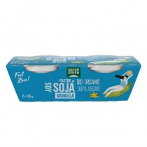 Postre de soja vainilla Bio 2x125g Naturgreen
