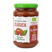 Salsa de tomate clasica con albahaca Bio 325ml 