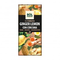 chocolate jengibre, limon
