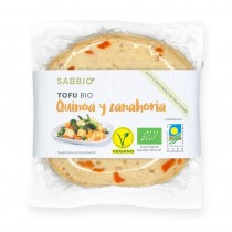 Tofu quinoa y zanahoria Bio 235g SABBIO