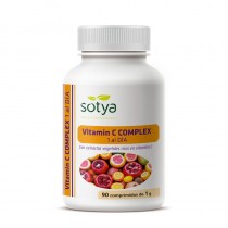 VITAMINA C COMPLEX NATURAL 90 COMPRIMIDOS 1 G SOTYA