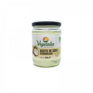 Aceite de Coco Desodorizado Bio 400g Vegetalia