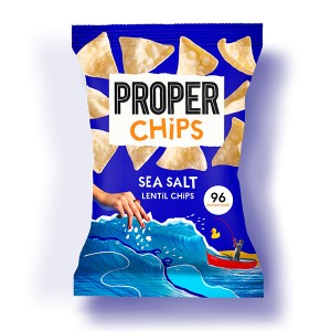 Chips de lenteja Sal Marina 85g Proper
